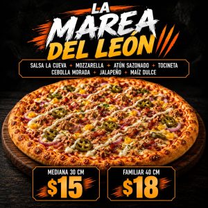pizza la marea del león